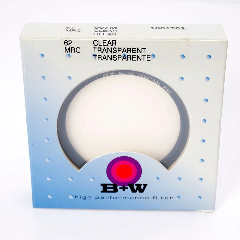 B+W 62mm Clear MRC 007M Lens Filter Germany NEW